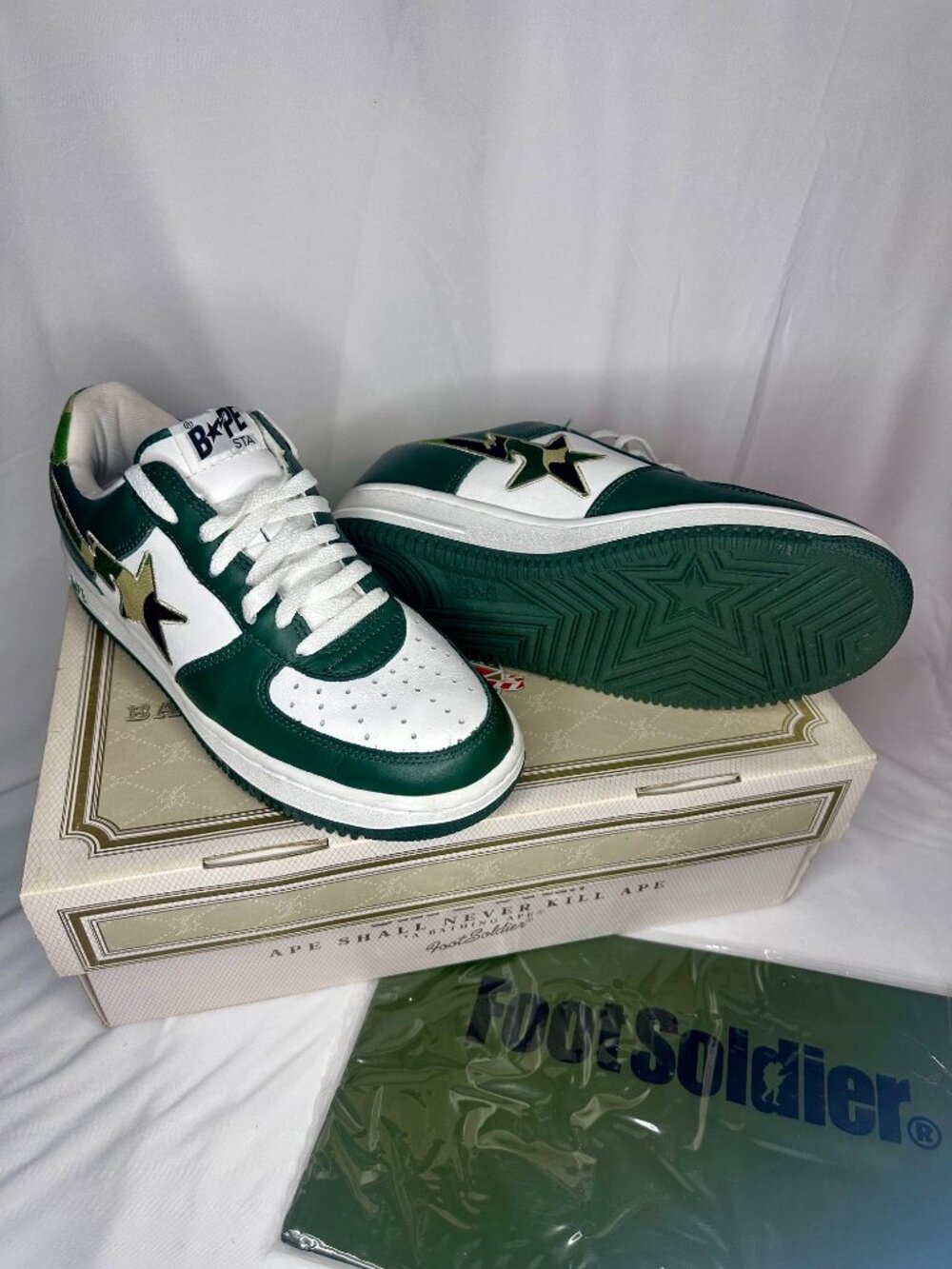 Bapesta FS-001 “Green Camo” Rare